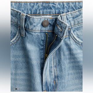 NWT H&M AVA ULTRA HIGH RISE WIDE LEG JEANS - size 0